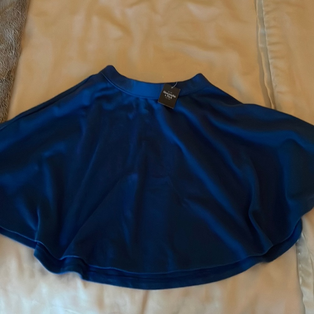 Royal blue skirt